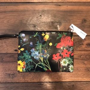 Alice + Olivia Floral Wristlet Clutch